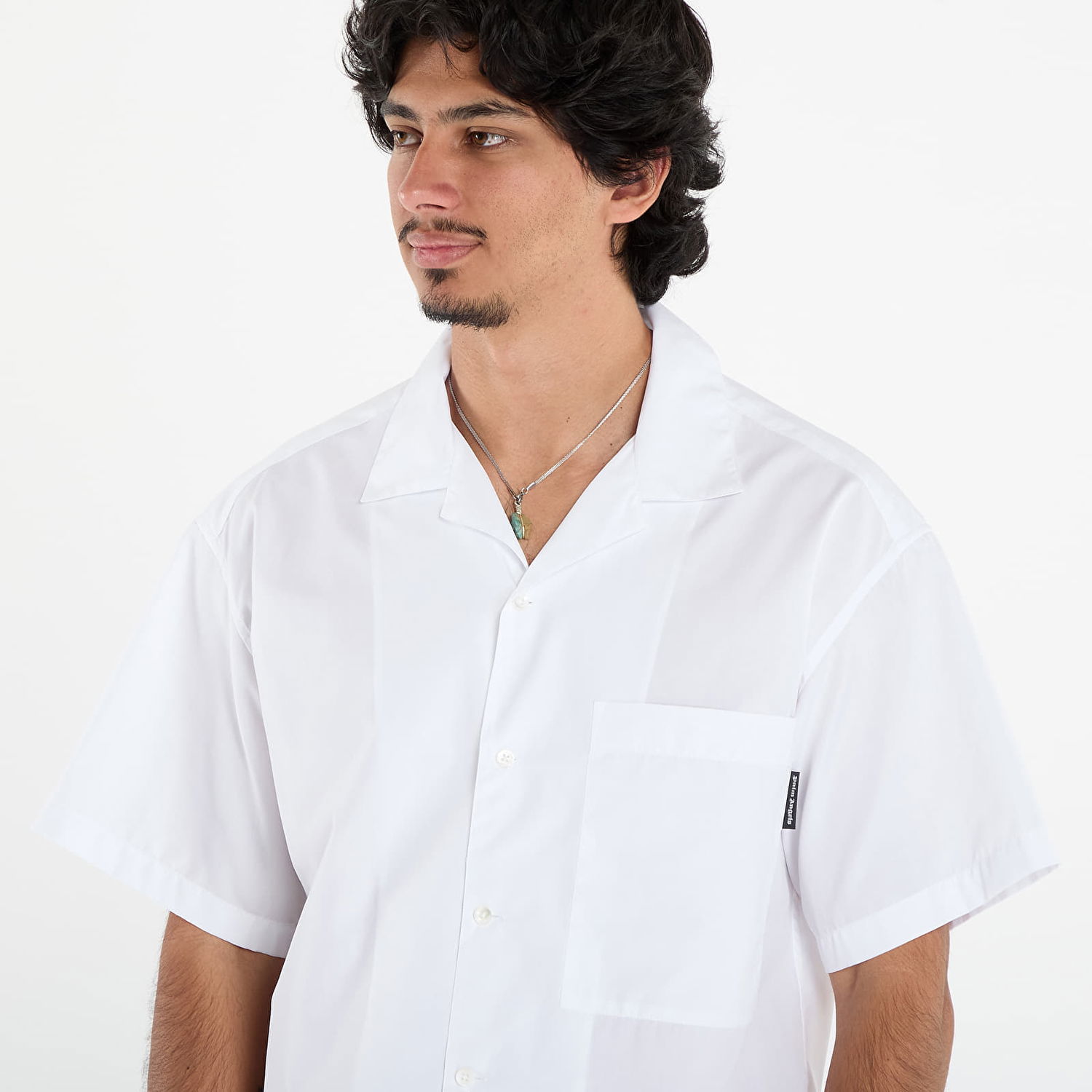 Košeľa Palm Angels Palm Angels Classic Shirt Biela | PMGG00AC99FAB0010110, 1