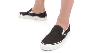 Tenisky a topánky Vans Classic Slip-On Anaheim Factory Čierna | VN0A3JEXUDA1, 4