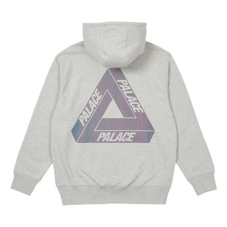 Mikina Palace Palace Tri-Lenticular Hoodie Šedá | P23CS243