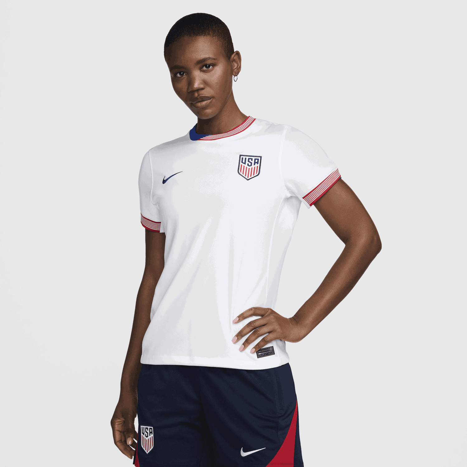 Dres Nike Dri-FIT USMNT Stadium 2024/25 Replica Biela | FJ4328-100, 0