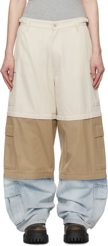 Cargo nohavice VETEMENTS Vetements Deconstructed Triple Cargo Pants Rôznofarebný | UA66PA510S, 0