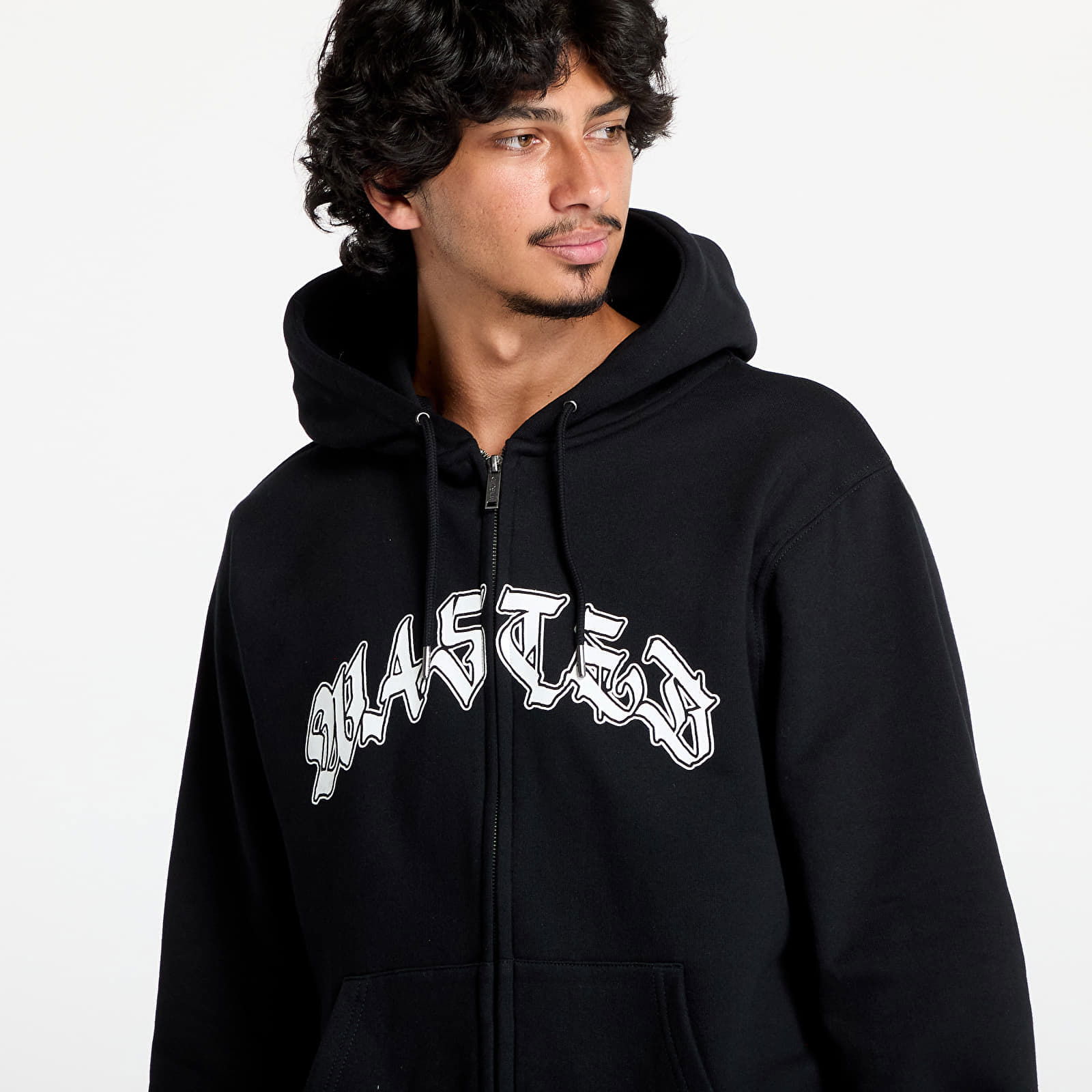 Lethal Zip Hoodie Black