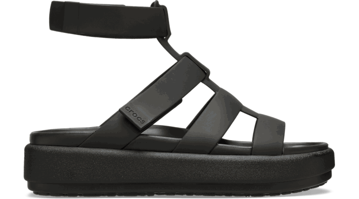 Tenisky a topánky Crocs Brooklyn Luxe Gladiator Sandals Čierna | 209557-060