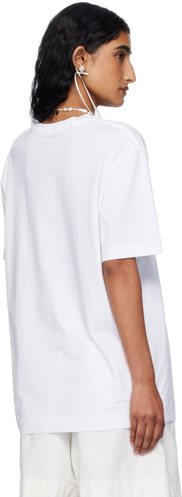Tričko Simone Rocha Simone Rocha Rose Bouquet Graphic T-Shirt Biela | 5195P53-W 0569, 2