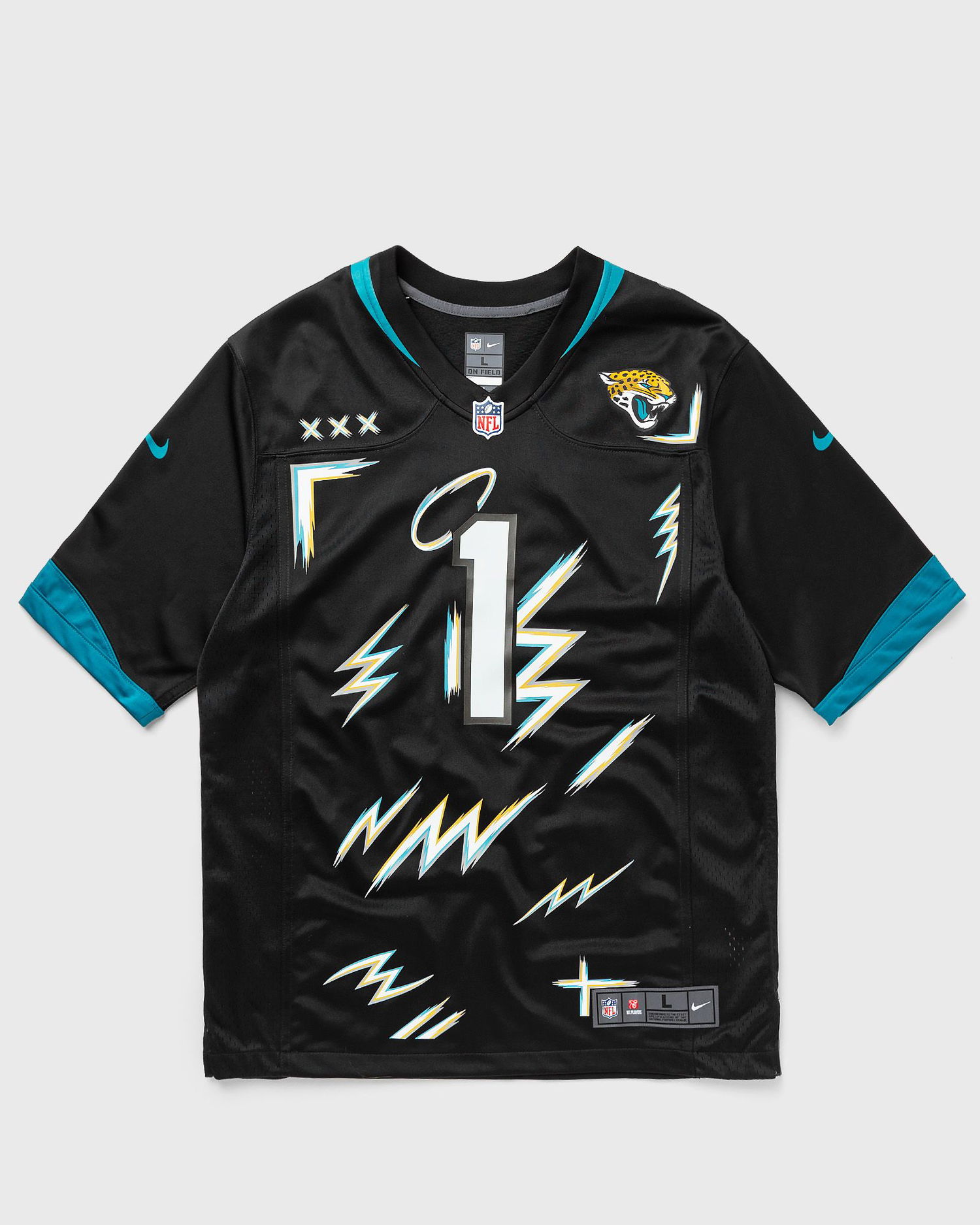 Dres Fanatics HARD Jacksonville Jaguars Game Jersey - Travis Etienne Jr 1 Čierna | 67NM-JJGH-FXH-2NV, 0