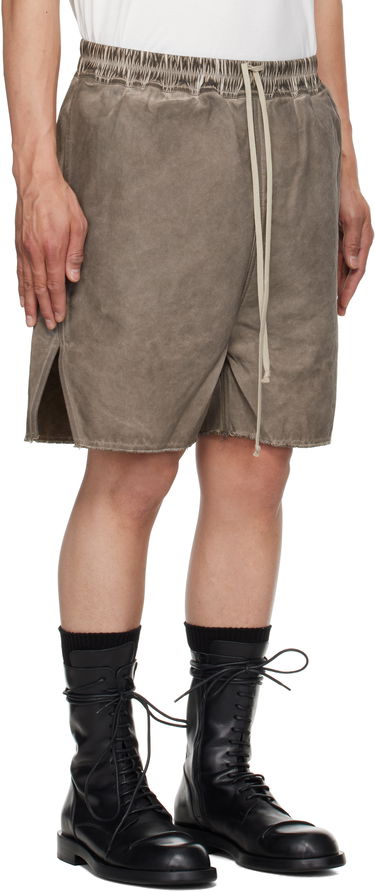 Šortky Rick Owens DRKSHDW Hollywood Long Boxers Shorts Čierna | DU01E3383 CVS, 4