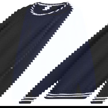 Sveter Pop Trading Company Knitted Logo Crew Sweater Navy | POPSS25-06-002, 1