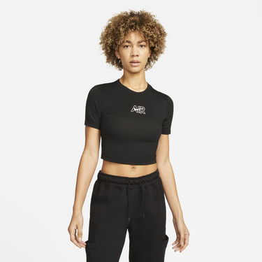 Crop Top Nike Air Cropped Top Čierna | DN5852-010, 0