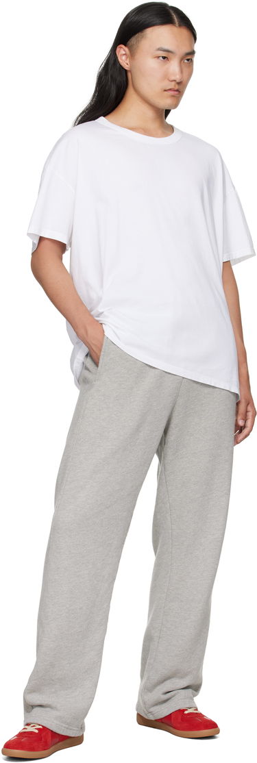 Tričko LES TIEN Les Tien Oversized T-Shirt Biela | CJ-2092, 3