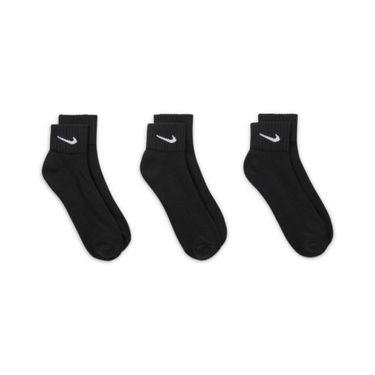 Ponožky Nike Cushioned Ankle Socks Čierna | SX4926-001, 1