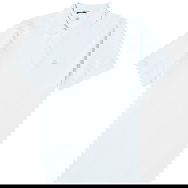 Polo tričko C.P. Company 24/1 Piquet Resist Dyed Polo Shirt Biela | CMPL090A-005527R-806, 0