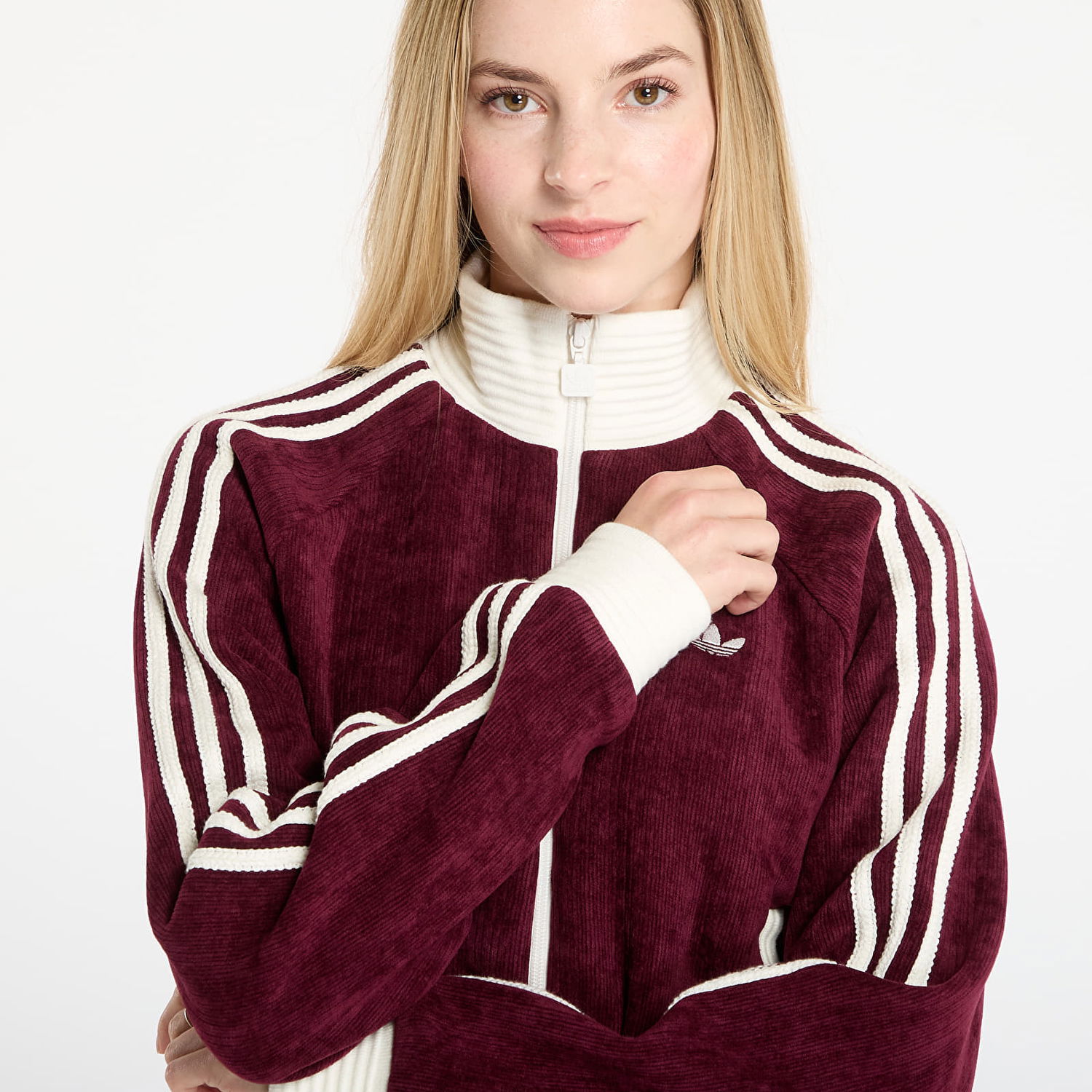 Súprava adidas Performance adidas Originals Velour Knit Track Top Vínová | KS0400, 1