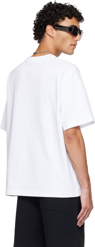 Tričko Casablanca Butterfly Oversized T-shirt Biela | M-SP26-JTS-044-01, 2