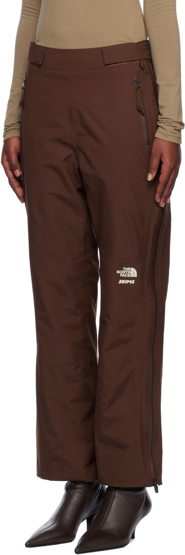 Nohavice SKIMS The North Face x SKIMS Edition Bonded Pull On Ski Pants Hnedá | A82Z7, 3
