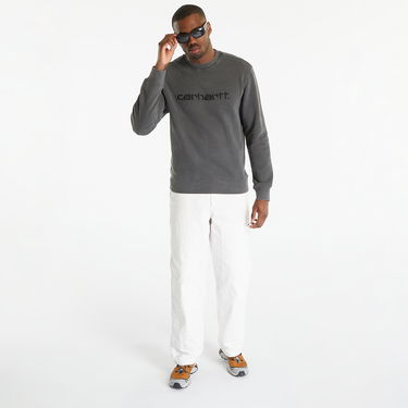 Mikina Carhartt WIP Duster Sweatshirt Garment Dyed Čierna | I031788.89GD, 6