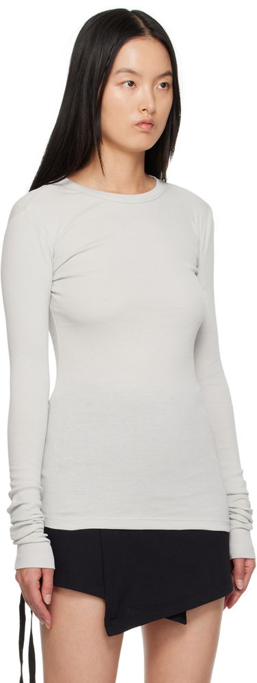 Tričko Ann Demeulemeester Long Sleeve T-Shirt Šedá | 2301-W-JTS02-FA045-045, 1