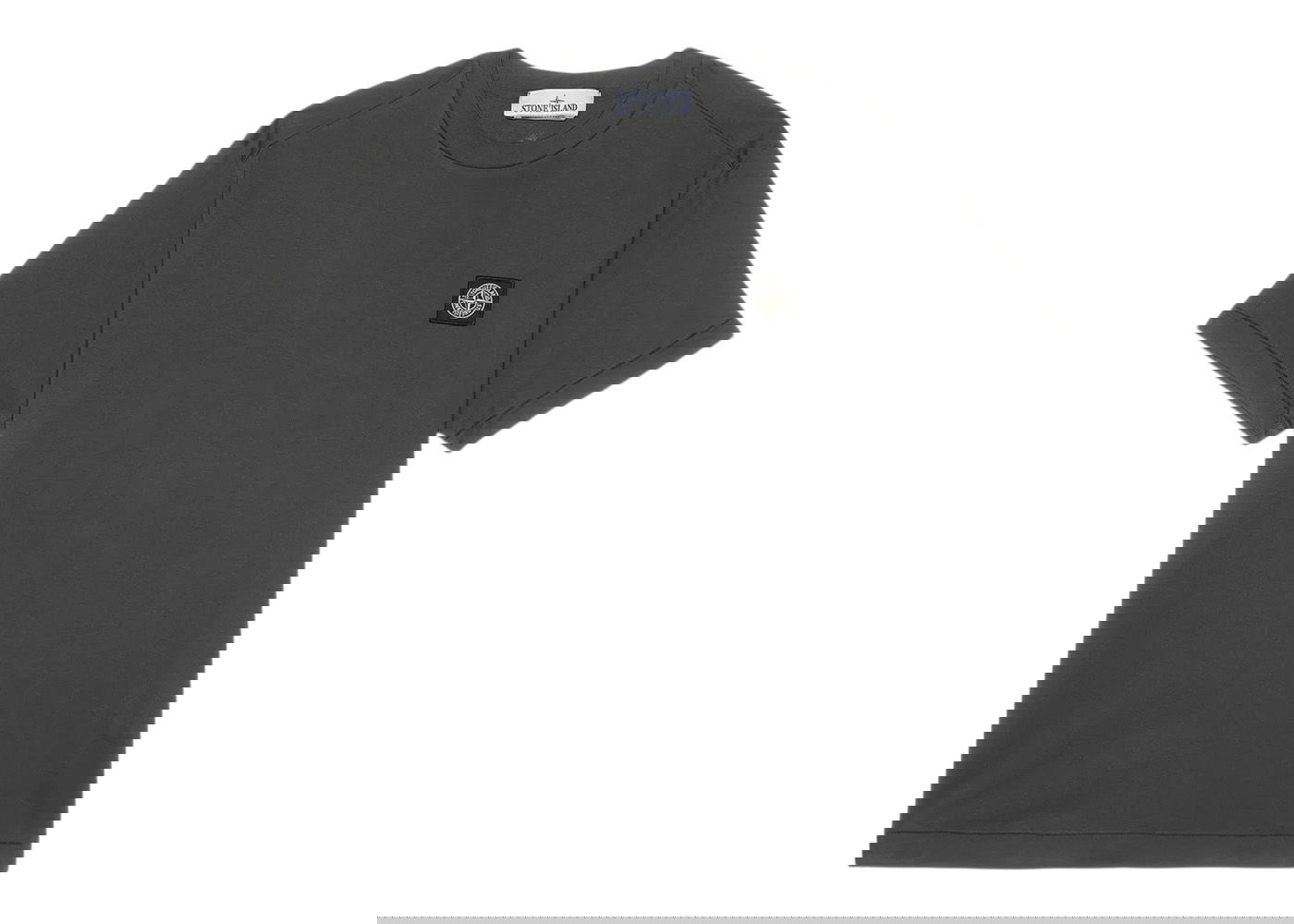 Tričko Stone Island Short Sleeve T-Shirt Charcoal Čierna | 801524113 - V0065, 0
