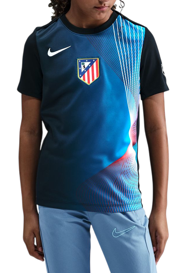 Tričko Nike Atletico Madrid Pre-Match Dri-FIT Top 2025/26 Modrá | hm4447-010
