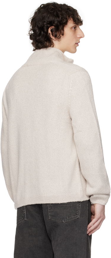 Sveter OUR LEGACY Our Legacy Float Funnel Zip Cardigan Béžová | M2253FO, 2
