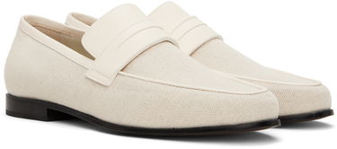 Oblečenie TOTEME TOTEME 'The Canvas' Penny Loafers Biela | 233-8014-855, 3