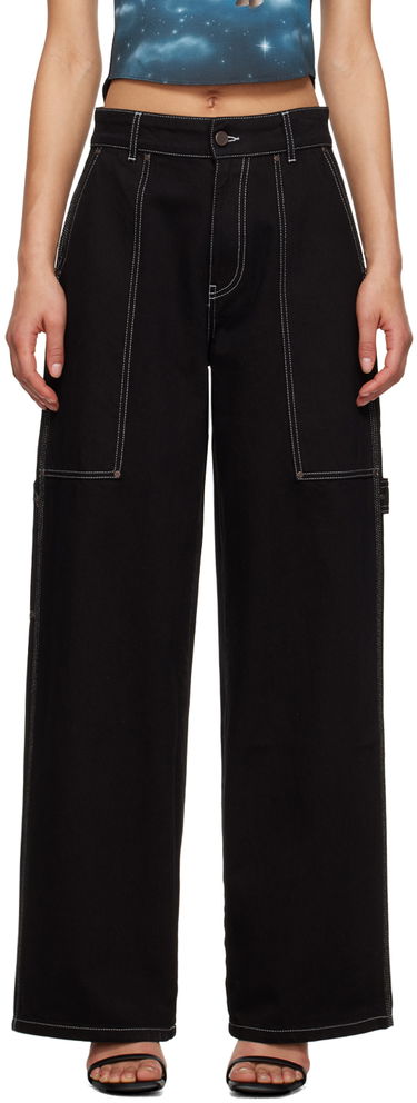 Cargo nohavice Stella McCartney Workwear Jeans Čierna | 6D01503SPH21, 0