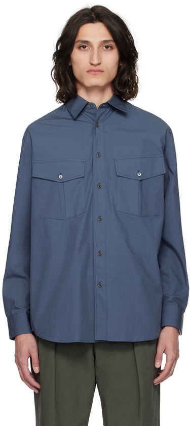 Košeľa Paul Smith Paul Smith Oversized Shirt Modrá | M1R-817Y-M01673-47, 0