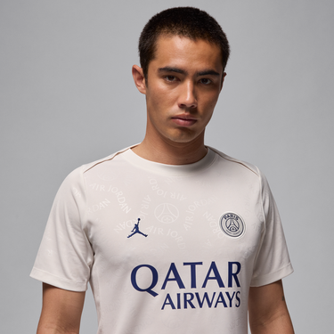Tričko Jordan Paris Saint-Germain Academy Pro Dri-FIT Short Sleeve Pre-Match Top Biela | HJ2987-030, 2