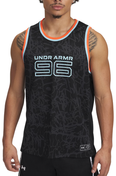 Tielko Under Armour Under Armour Zone Pro Mesh Printed Tank Čierna | 6000369-001, 0