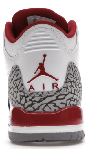 Tenisky a topánky Jordan Air Jordan 3 Retro "Cardinal Red" GS Biela | 398614-126, 3
