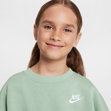 Mikina Nike Nike Sportswear Club Fleece Crewneck Sweatshirt Zelené | FZ9244-037, 3