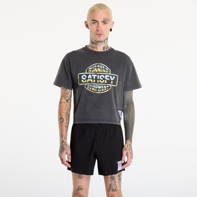 Tričko Satisfy MothTech T-Shirt Šedá | 21002-AB-EST1