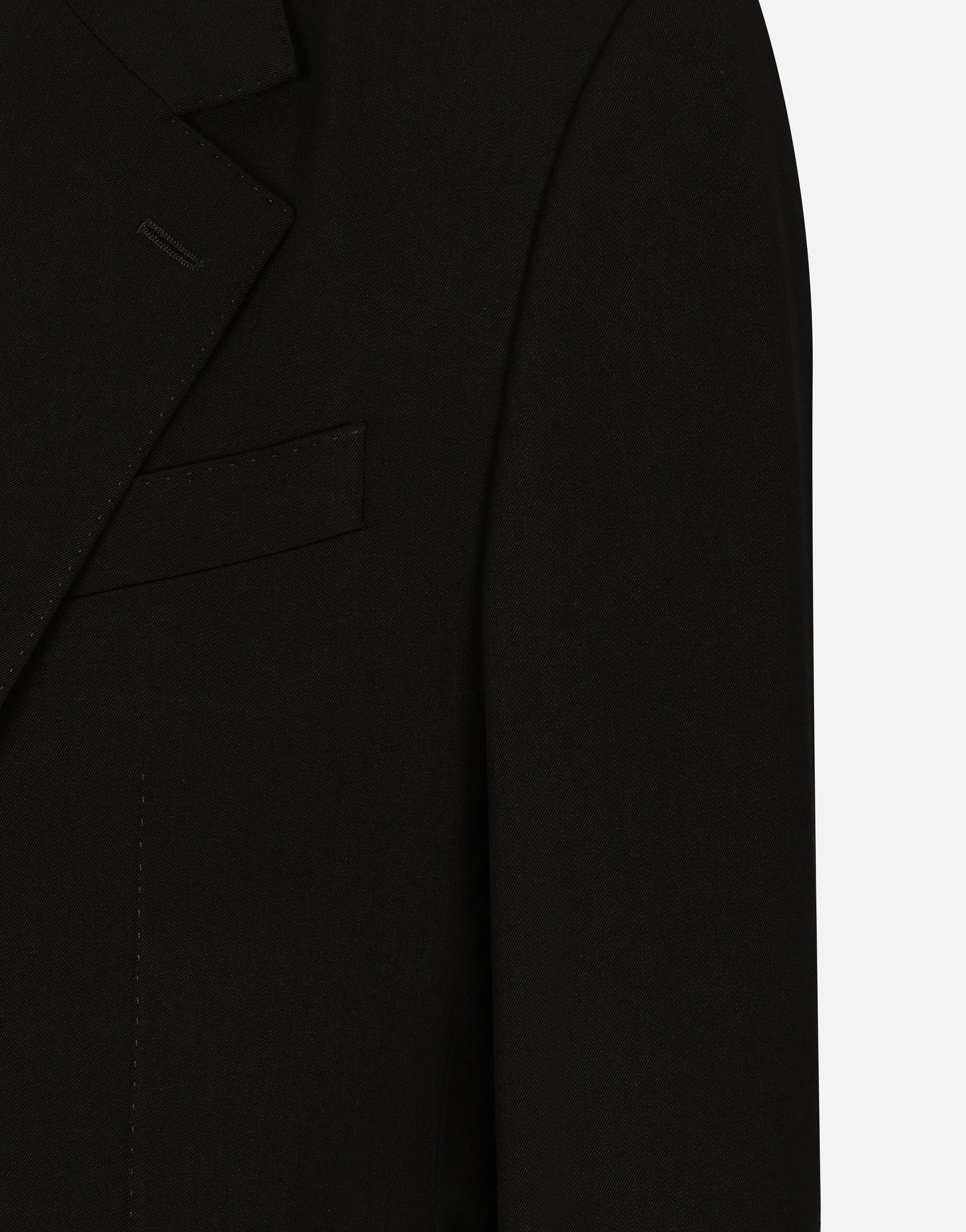 Bunda Dolce & Gabbana Wool Twill Single-breasted Blazer Čierna | G2UK7TFUBBQN0000, 1