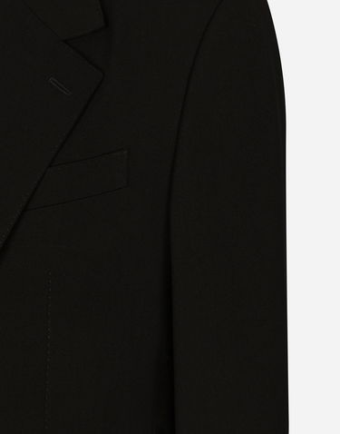 Bunda Dolce & Gabbana Wool Twill Single-breasted Blazer Čierna | G2UK7TFUBBQN0000, 1