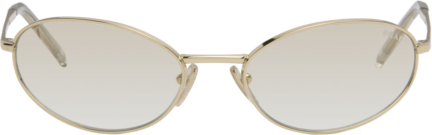 Slnečné okuliare Prada Metal Oval Sunglasses Metalická | 0PR A59S 8056262147795, 0