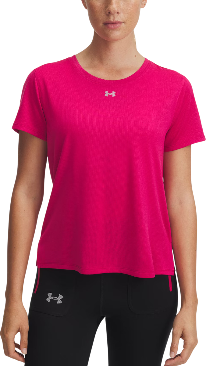 Tričko Under Armour Trail Run Short Sleeve T-Shirt Ružová | 1389606-681, 0