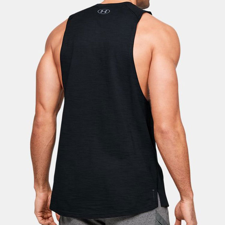 Tielko Under Armour Project Rock Men's Cotton Tank Čierna | 1351523-001