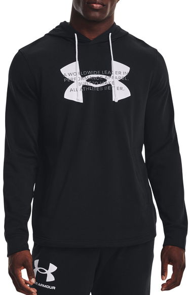 Mikina Under Armour Hoodie Rival Terry Logo Čierna | 1373382-001, 0