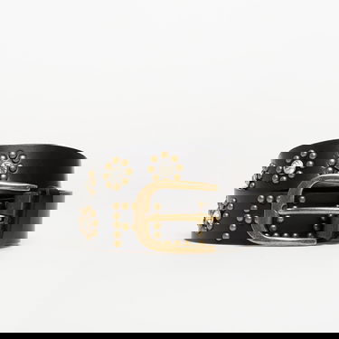 Opasok Pleasures Rhinestone Studded Belt Čierna | P25F061-BLAC, 0