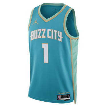 Dres Nike Dri-FIT NBA Swingman Lamelo Ball Charlotte Hornets City Edition 2023/24 Jersey Tyrkysová | DX8496-415, 0