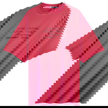 Tričko Acne Studios Edra Fairytale T-Shirt, Size Large Červená | AL0500-AZT, 1