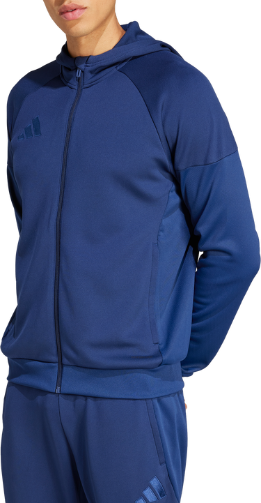 Mikina adidas Originals TIRO25 FZ Hoodie Modrá | jc5131, 0