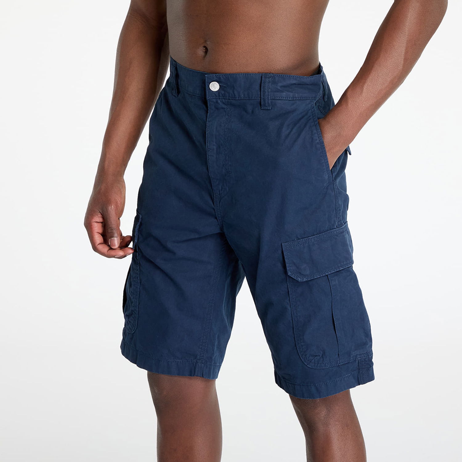 Šortky Tommy Hilfiger Tommy Jeans Otis Twill Regular Cargo Shorts Navy | DM0DM21952 C1G, 1