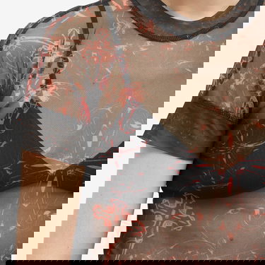 Tričko Ottolinger Ottolinger Mesh T-Shirt Čierna | 100119-SKRIBB, 5