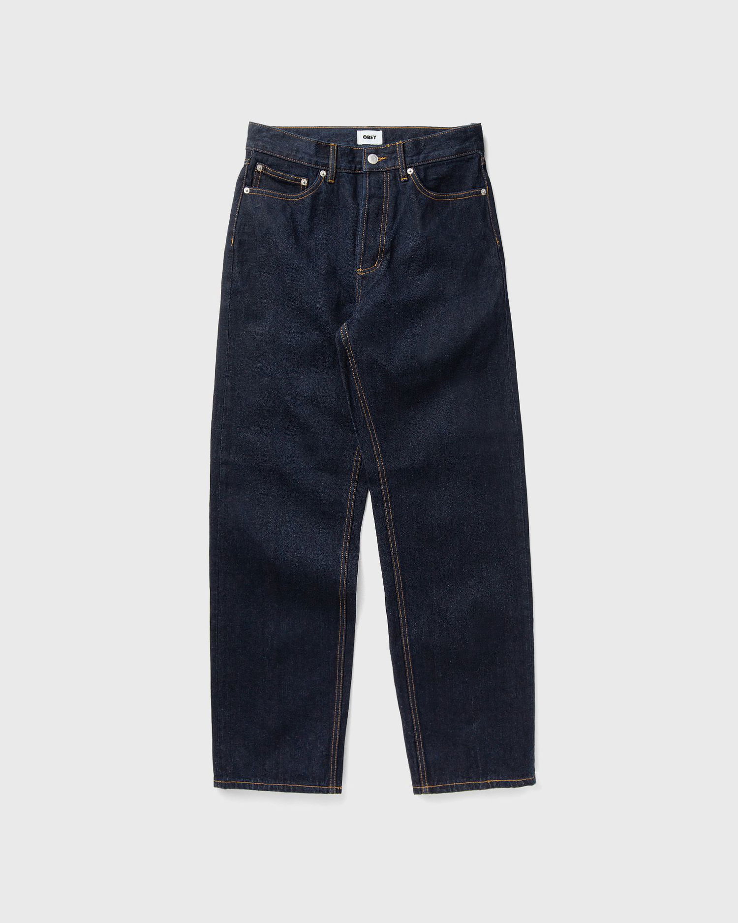Džínsy OBEY Hardwork Denim Jeans Modrá | 142010077-RIN, 1