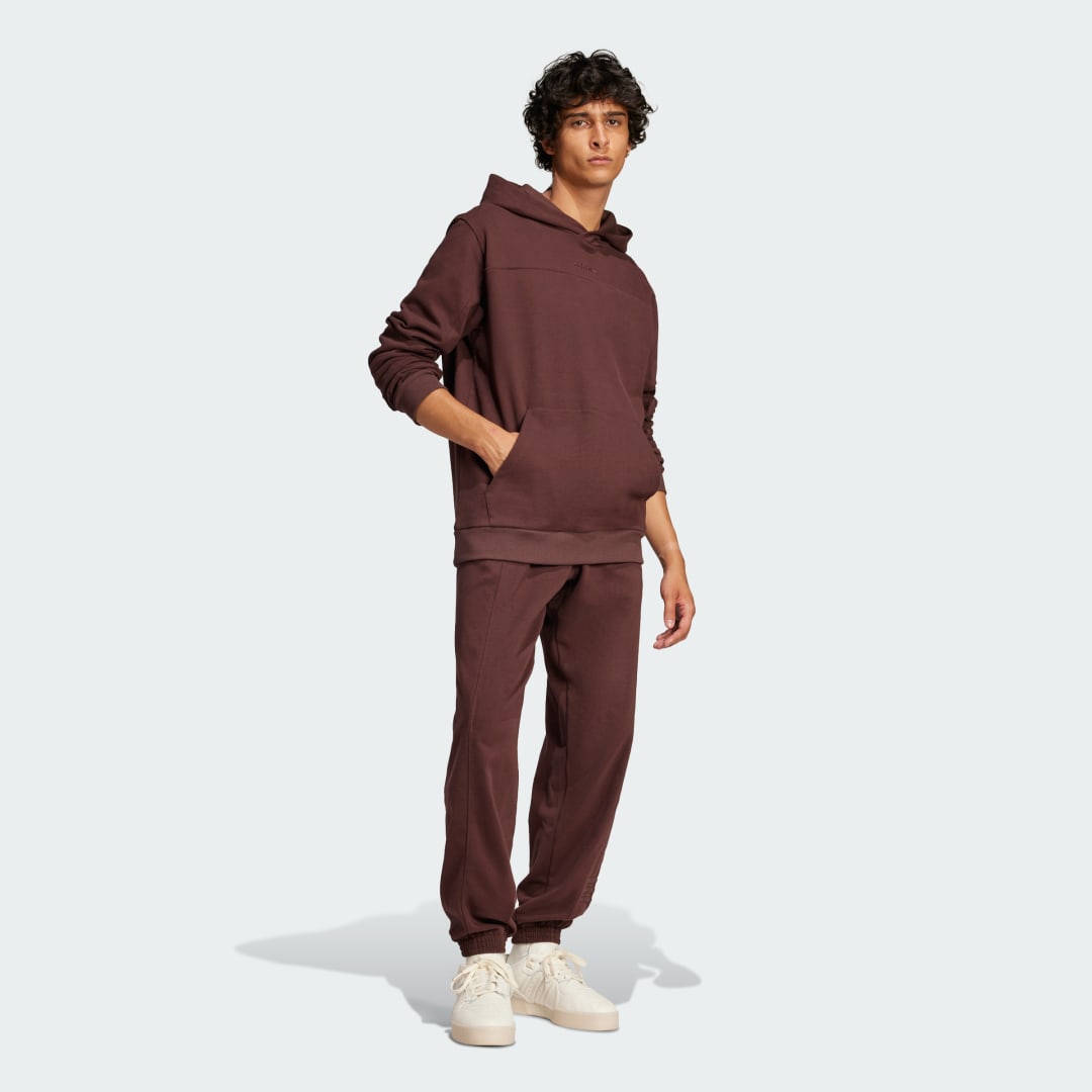 Tepláky adidas Performance Relaxed Fit Sweatpants Hnedá | JC8355, 1