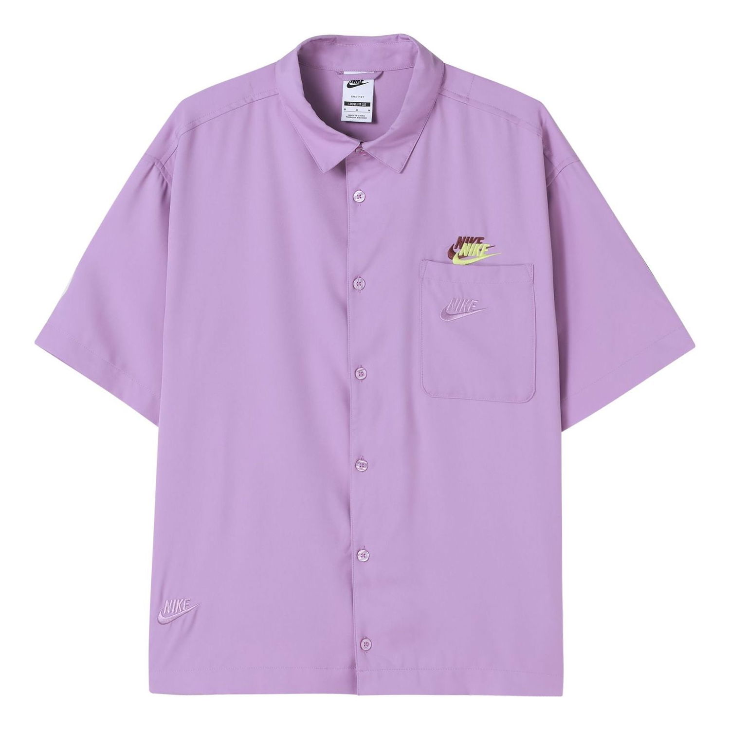 Košeľa Nike Short Sleeve Breathable Shirt Fialová | DM7925-589, 0