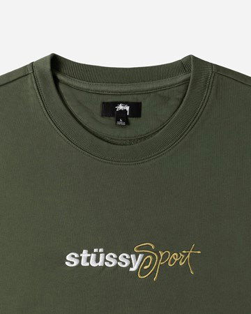 Sveter Stüssy Sport Fleece Vest Zelené | 118489-0401, 1