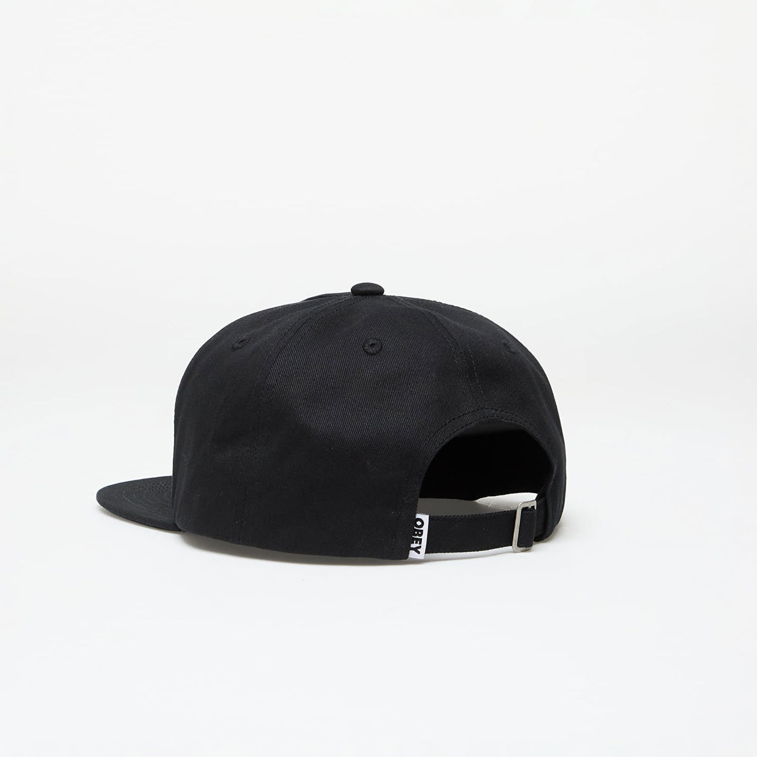 Šiltovka OBEY Bold Label Organic Strapback II Black Universal Čierna | 100490095-BLK, 1