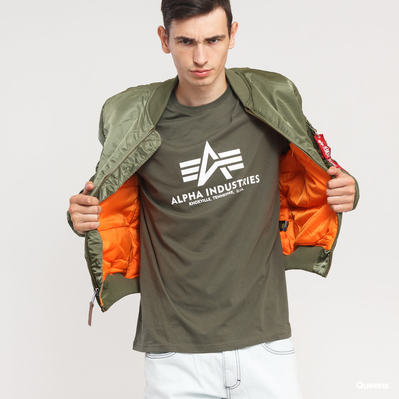 Bomber bunda Alpha Industries MA - 1 VF 59 Bomber Jacket Zelené | 191118 01, 1