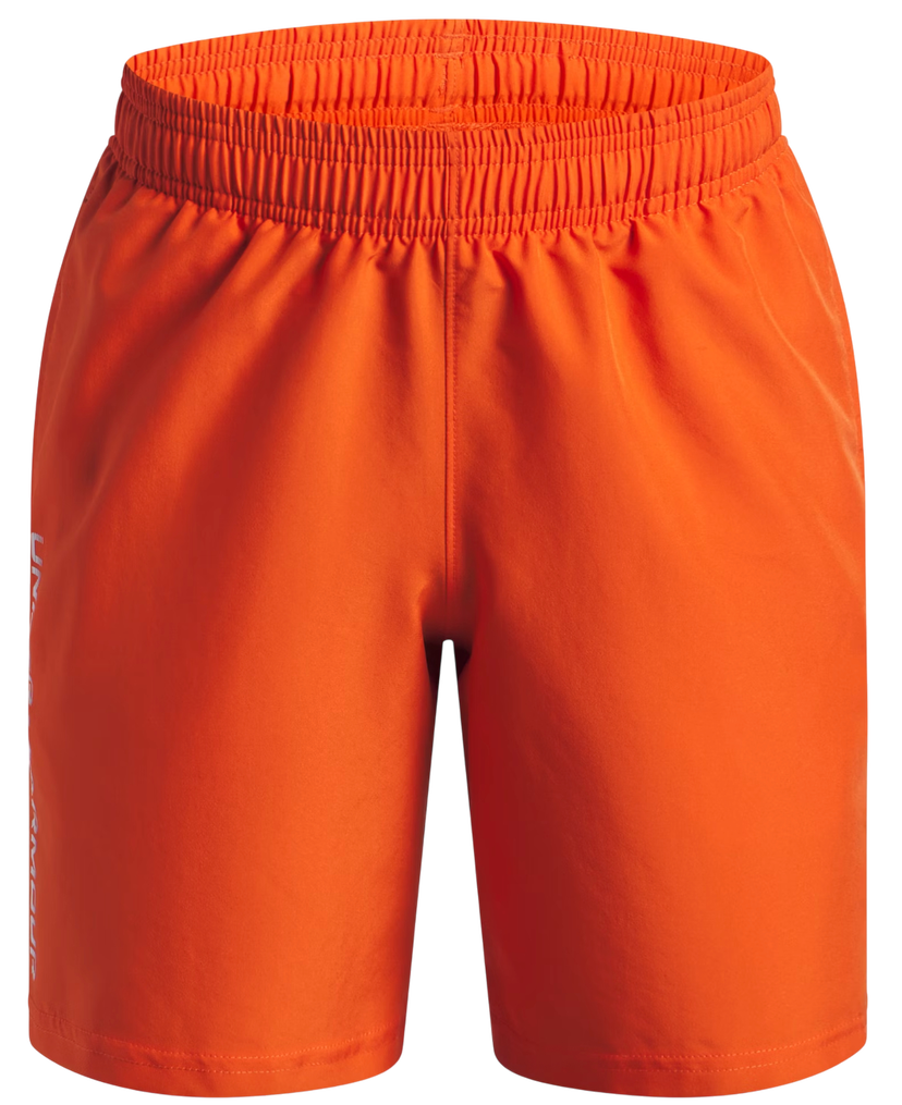 Šortky Under Armour Tech Woven Wordmark Shorts Oranžová | 1383341-844